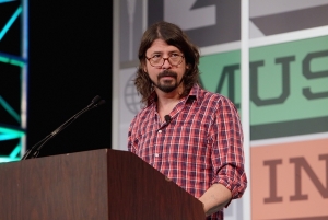 "I hope I still look like a rock star," Dave Grohl gives the keynote address during the South By Southwest Music Festival at the Austin Convention Center on March 14, 2013 in Austin, Texas.pic by Gary Miller/FilmMagic